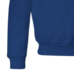 Sweat à capuche bleu pour jeunes Elevating Excellence, en mélange de coton doux, à manches longues, décontracté, mode, vêtement de tous les jours - Product Image 5