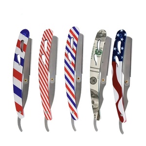 Best Manufacturer Pissco for Blade Disposable Straight <b>Cut</b> Throat Salon Barber Shaving <b>Razor</b> Japanese Material Stainless Steel - Product Image 2