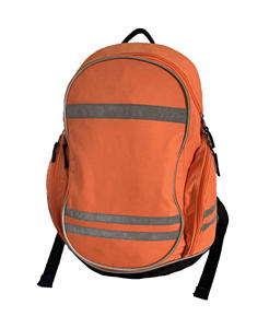 Durable Hi Vis Reflective <b>Backpack</b> Large Capacity Waterproof Daypack for Men Women Road Workers and Motorcycle Riding <b>school</b> bag - Product Image 2