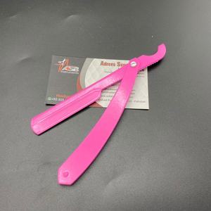 Cuchilla reemplazable de acero inoxidable con revestimiento de Color personalizado, maquinilla de afeitar turca, afeitadora turca, profesional, de barbero turco - Product Image 6