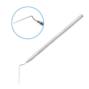 Kit de soins dentaires professionnel Safety Point 6 pièces, miroir buccal en acier inoxydable, sonde, nettoyage des dents, ensemble d'hygiène dentaire - Product Image 2