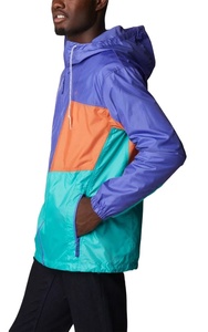 Chaquetas Impermeables con Cierre y Logotipo Personalizado, 100% Poliéster Nailon, Chaqueta Deportiva para Correr al Aire Libre, Chaqueta Cortavientos con Capucha para Hombre - Product Image 3
