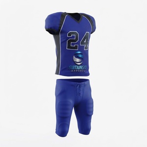 Uniforme de football américain pour hommes, uniforme de football américain pour femmes, uniforme de football américain unisexe pour vêtements de sport - Product Image 3