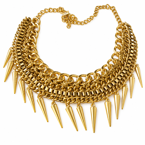 Collar de Cuentas Blanco y Negro al por Mayor para Mujer con Diseño Geométrico Tribal Tejido y Borlas Largas, Estilo Llamativo - Product Image 6