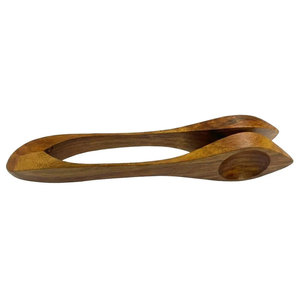 Cuillères musicales en bois faites à la main de qualité supérieure, instrument de percussion folklorique traditionnel pour l'apprentissage et la performance musicale - Product Image 1