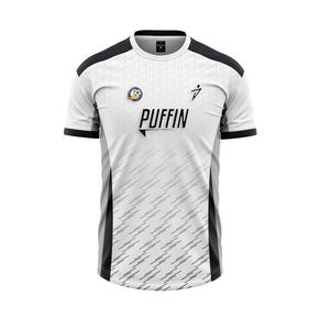 Ensemble de maillots de football unisexes personnalisés, tenue de football, kit léger et respirant à manches courtes, 100% polyester, sublimation, maillots de club - Product Image 1