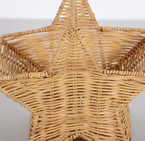 Panier de rangement écologique tressé en forme d'étoile pour décorations de Pâques, organisateur durable pour bonbons, meilleur prix de gros, collection fêtes 2026 Vietnam - Product Image 4