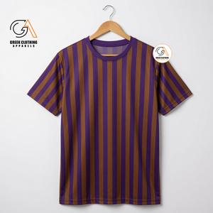 เสื้อยืดลำลองคอกลมแขนสั้นผ้าฝ้าย 100% สีมัสตาร์ดสำหรับผู้ชาย แบรนด์ Greek Clothing Apparels เป็นมิตรต่อสิ่งแวดล้อม - Product Image 6