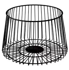 Panier en fil métallique de luxe haut de gamme pour fruits, collations, bouteilles de vin, rangement, décoration de table de cuisine et de maison - Product Image 6