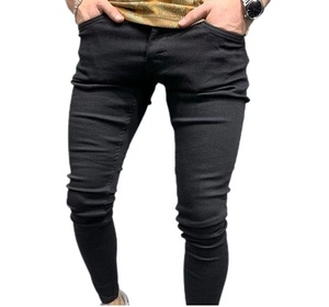 Pakistan Best Selling Rate Casual Comfortable Fashionable Breathable Men Oxford Denim <b>Jeans</b> <b>Button</b> <b>Fly</b> - Product Image 3