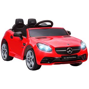 Auto Elettrica Rossa a Doppio Motore 12V per Bambini e Bambine con Telecomando per Genitori e Luci Musicali - Product Image 1