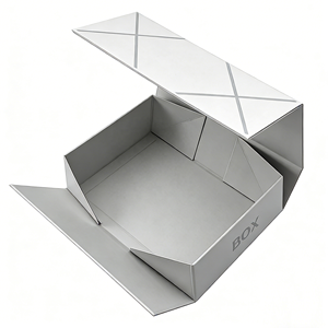 Boîte cadeau magnétique personnalisée, gaufrage, emballage rigide pliable recyclable pour marques haut de gamme et présentation en magasin - Product Image 1