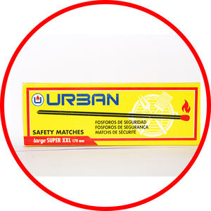 Top Selling Vintage Eco-Friendly Safety Barbecue <b>Matches</b> 182 X 63.5 X 18mm 50 Sticks Wooden Fosforos Colorful Heads Printing - Product Image 1