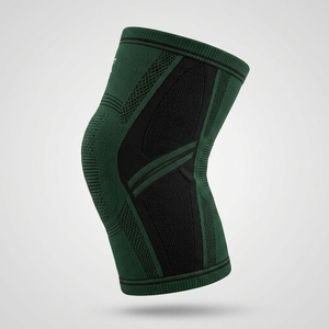 Genouillères en tissu élastique, protection durable des genoux, ajustement compressif confortable, construction anti-humidité - Product Image 3