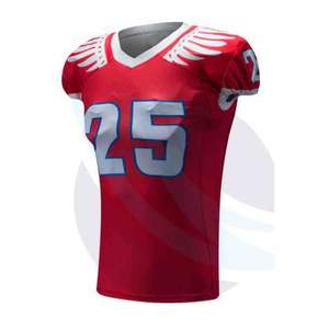 Camiseta de Fútbol Americano Personalizada Sublimada SPOFIT, Transpirable, de Secado Rápido, para Entrenamiento, Unisex - Product Image 1