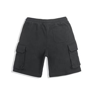 กางเกงขาสั้นคาร์โก้สำหรับออกกำลังกาย ขายส่ง มีกระเป๋าปะขนาดใหญ่ กางเกงออกกำลังกายฟิตเนสสำหรับผู้ชาย ผู้หญิง กางเกงขาสั้นฤดูร้อน - Product Image 2