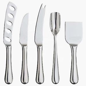 Ensemble de fromages en acier inoxydable or rose, 6 pièces, style Royal, moderne, de luxe, de haute qualité, pour restaurant, mariage, maison, hôtel - Product Image 5