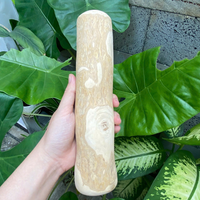 Mainan Kunyah Anjing dari Kayu Kopi, Tahan Lama, untuk Anjing Besar, Membersihkan Gigi, Alami, Ramah Lingkungan, Laris Manis QM GLOBAL