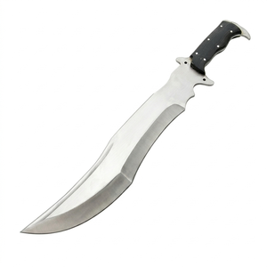 Cuchillo Bowie de Caza Arwin Enterprises, Hoja de Acero Inoxidable con Punta Clip, Mango de Micarta, Grado Industrial, 4mm de Grosor, OEM - Product Image 1