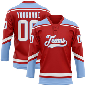 Maillot de hockey sur glace personnalisé à manches courtes, respirant, séchage rapide, antibactérien, faible MOQ, meilleur fabricant, unique - Product Image 3
