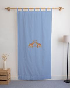 ผ้าม่านคุณภาพสูง ผ้าฝ้ายแท้เนื้อแน่น สไตล์โบฮีเมียน ป้องกันแสงได้ดี เป็นมิตรกับสิ่งแวดล้อม เหมาะสำหรับโรงแรม ห้องนั่งเล่น ประตู หน้าต่าง - Product Image 3