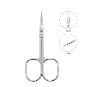 High Quality Custom Stainless Steel Straight Sharp Spring Micro <b>Scissor</b> Manicure Cuticle Nipper Cutter Embroidery <b>Sewing</b> Snips - Product Image 4