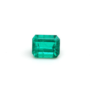 Esmeralda Verde Suelta, Gema Cultivada en Laboratorio, Forma Octogonal, Facetada, Tamaños 9.5x11.5 mm para Joyería Profesional - Product Image 4