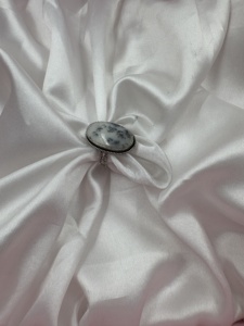 Natural Dendrite Opal <b>Ring</b> Silver Plated Handmade Gemstone Statement <b>Ring</b> <b>Adjustable</b> <b>Ring</b> for Women Wholesale - Product Image 5