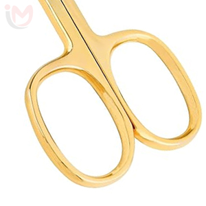 Ciseaux à ongles Golden Premium, ciseaux à cuticules incurvés professionnels, ciseaux de manucure en acier inoxydable - Product Image 4