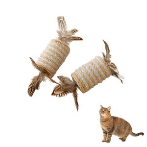 Jouet pour animaux de compagnie en corde de chanvre naturelle pour le nettoyage des dents et le jeu interactif - Product Image 5
