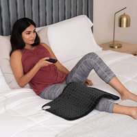 Coussin chauffant pour le soulagement de la douleur au dos, au cou, aux épaules, à l'abdomen, aux genoux et aux jambes, arrêt automatique, lavable en machine,