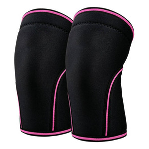 Rodilleras Protectoras Fighter Bro Rojas de PVC/Cuero PU/Poliéster/Espuma, Acolchado de Alta Elasticidad para Ejercicio Físico en Todas las Estaciones - Product Image 5