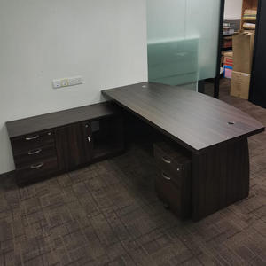 Sistema de Oficina Moderno AY, Acabado en Madera de Arce Boras Ash Acadia, Estación de Trabajo Ejecutiva Comercial de 7 Pies, Diseño Duradero, 1 Año de Garantía - Product Image 4