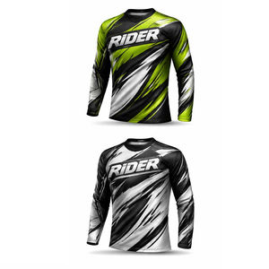 Jersey de Ciclismo Personalizado de Invierno para Tallas Grandes, de Alta Calidad, para MTB, BMX, MX, Downhill, Motociclismo, Ropa Deportiva OEM ODM - Product Image 6