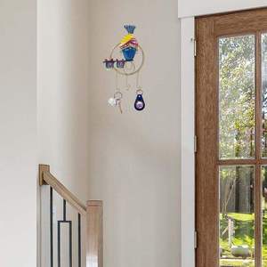 Premium Krishna Ji 3 Hooks <b>Key</b> <b>Hanger</b> Indian Manufacture Spiritual Home Decor Enhancer Perfect for Diwali Worldwide Supply - Product Image 4