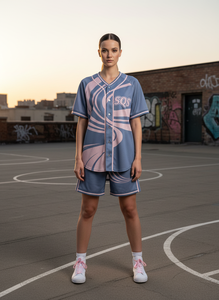 Customized Men's Women's <b>Baseball</b> Jerseys <b>Sets</b> Plus Size Breathable Mesh Sports Uniforms Anti-Bacterial - Product Image 2