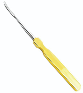 Elevador periostal profesional Fomon de acero inoxidable, ligeramente curvado, con certificación CE, de alta calidad, al mejor precio y con servicio OEM. - Product Image 5