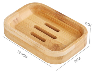 Porte-savon moderne étanche rectangulaire avec plateau auto-drainant et rangement pour salle de bain, douche, cuisine - Product Image 1