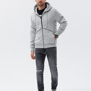 Best Wholesale Price Slim Fit Men Zipper Hoodie New High Quality <b>Zip</b> Up Streetwear Hip Hop Men Zipper Hoodie Hot Sale - Product Image 1