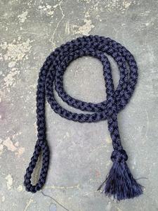 Cordon d'honneur de remise de diplôme bleu avec pompon, ruban en polyester, couleur de classe, accessoire décoratif pour toge, toutes saisons, sans emballage - Product Image 2