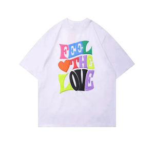 เสื้อยืดฟลีซทรงบ็อกซี่แบบสปอร์ต ผลิตตามสั่ง เป็นมิตรกับสิ่งแวดล้อม ผลิตจากโพลีเอสเตอร์/คอตตอน เนื้อหนา ไซส์พลัส แขนสั้น ใส่ได้ทั้งชายและหญิง - Product Image 3