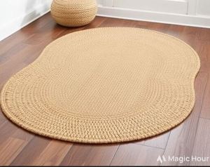 Alfombra decorativa de estilo elegante, moderna, para interiores, suave, acogedora, de pelo grueso, para dormitorio, de proveedor, a precio de mayoreo. - Product Image 3