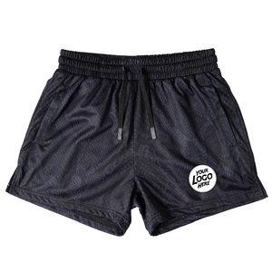 Shorts de plage pour hommes sur mesure, fabricant OEM, séchage rapide, légers, shorts de sport d'été, vente en gros - Product Image 3