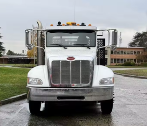 Precio al por mayor 2020 Camión Usado Peterbilt 330 de Plataforma Plana de 16 Pies con Gancho Deslizante LHD/RHD Bajo Kilometraje Envío Mundial - Product Image 3