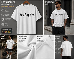 Camiseta Blanca de Manga Corta para Hombre, 100% Algodón, Corte Regular, Cuello Redondo, Diseño con Letras Estampadas en la Parte Delantera, Estilo Casual - Product Image 2