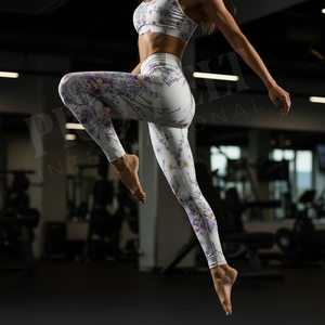 2026 <b>Women</b> High Waist Yoga <b>Leggings</b> Custom Design Printed Fitness Gym Workout Stretch Pants Soft Running Training Wear <b>Leggings</b> - Product Image 3