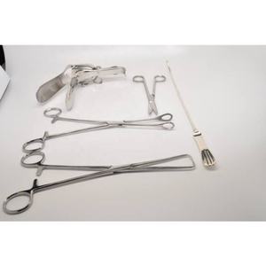ชุดเครื่องมือนรีเวช IUD 5ชิ้นในเยอรมันสแตนเลสสตีลได้รับการรับรอง CE & ISO จากเรื่องของการผ่าตัด - Product Image 2