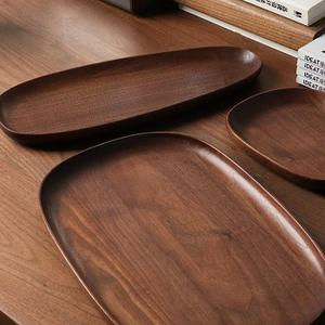 Assiette en bois personnalisée pour la cuisine, les restaurants, les hôtels, les collations et les desserts, assiette écologique pour la cuisine et la table - Product Image 1