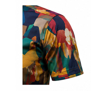 Camisa de Hombre Moderna con Estampado, Mezcla de Algodón, Corte Regular y Construcción Ligera y Transpirable - Product Image 4