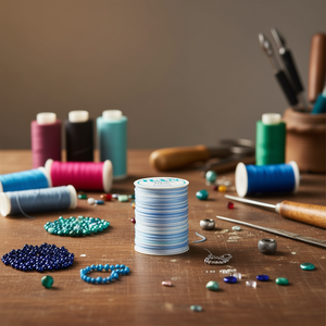 Cavo a Coda di Topo Ilan 1.5mm Blu Sezionato Tinto N7 Fine - Product Image 2